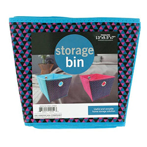 Cloth Storage Bin With Handles - Pack of 4
