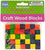 Colored Wooden Craft Blocks - Pack of 96