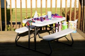 Generic YH-US3-160606-165 8yh3798yh Set Furniture Portable Play able Chairs NEW Kids NEW Kids Picnic Table Chairs Portable Children Toddler ldren Tod Bench Set Furniture