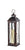 Smart Design STI84036LC Siena Metal Lantern with LED Candle, 16-Inch Tall, Antique Brown Finish, Includes Realistic Candle Powered by One Amber LED, Suitable for Both Indoor and Outdoor Use