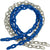 Swing Set Stuff Children's Coated Chain with SSS Logo Sticker, Blue, 5 1/2'