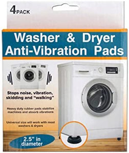 bulk buys Washer Dryer Anti-Vibration Pads Set - Pack of 6