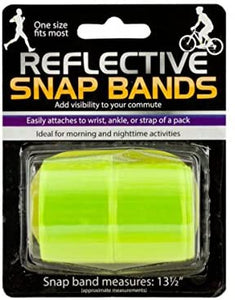 Reflective Snap Bands Set - Pack of 48