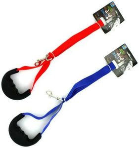Dog Leash With Rubber Handle - Case of 8