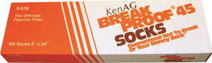KEN AG D576 391212 Breakproof Milking System Filtering Sock Tan, 2 x 24