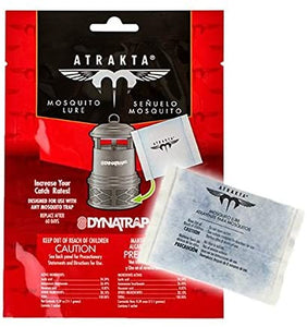 DynaTrap 100611 Atrakta Mosquito Lure Sachet Refills – 1 Pack , White