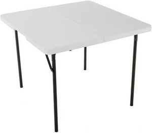 Lifetime 280228 37-Inch Square Fold-In-Half Table