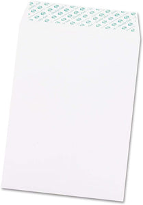 Redi Strip Catalog Envelope, 9 x 12, White, 100/Box