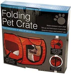 Bulk Buys Folding Pet Crate-2-Pack