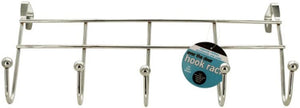 Bulk Buys Home Livingroom Over The Door Hook Rack Pack of 4