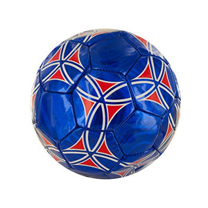 Bulk Buys Size 4 Laser Soccer Ball-3-Pack