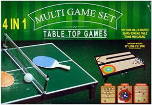 bulk buys 4 in 1 Tabletop Multi-Game Set - Pack of 2