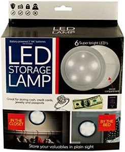 LED Secret Storage Lamp - Pack of 3