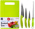 Bulk Buys Home Kitchen Knife And Amp Cutting Board Set Pack Of 4