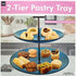 2-Tier Pastry Tray - Pack of 4