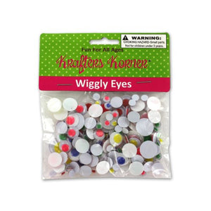 Wiggly Eyes Asst Colors