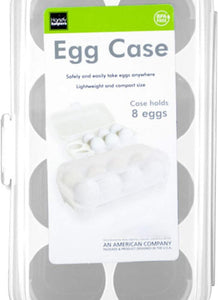 Bulk Buys Portable Egg Case with Airtight Snap Close Lid - 12 Pack