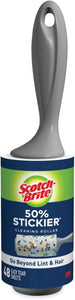 Scotch-Brite Lint Roller, Extra Sticky, 48 Sheets/Roll (MMM830RS48)