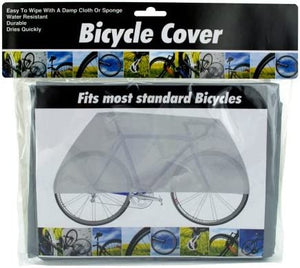 VINYL BICYCLE COVER grey vinyl Cycling Sporting Goods (Qty 8)