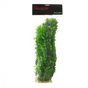 Aquatop Anacharis Aquarium Plant - Green - 16" High w/ Weighted Base