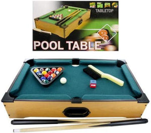 Tabletop Pool Table, 22 Pieces - Case of 4