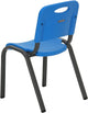 Lifetime Children's Stack Chair, 4 Pack (Dragonfly Blue)