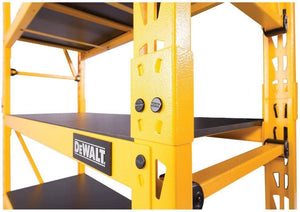 Dewalt 4-Foot Tall Industrial Storage Rack, Adjustable for Custom Workshop/Garage Storage Solutions