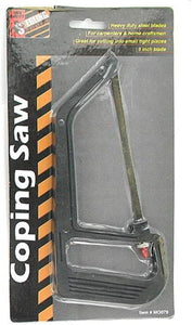 Coping Saw With Plastic Handle - Case of 72