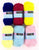Baby yarn -assorted colors - Pack of 72