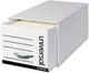 Universal 85301 Heavy-Duty Storage Drawer, Legal, 17.3 x 25.5 x 11, White, 6/CT