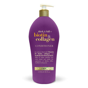 OGX Thick & Full Biotin Collagen Conditioner, 40 FL OZ