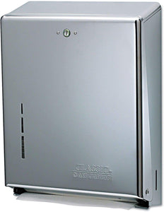 San Jamar C-Fold or Multi-Fold Lockable Towel Dispenser
