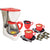 Red Box in Home 12-Piece Lights and Sounds Electronic Coffee Maker Playset, 3+
