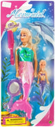 bulk buys Kids Toys Mermaids with Accessories Set - Pack of 12