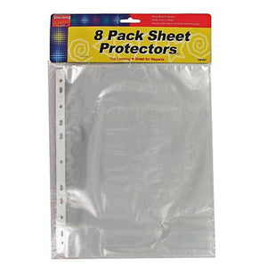 Plastic sheet protectors-Package Quantity,75