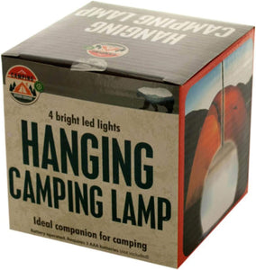 bulk buys LED Hanging Camping Lamp - Pack of 6