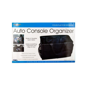 Auto Console Organizer With Multiple Pockets - Pack of 4