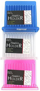 48 Pack of Napkin holder (assorted colors)