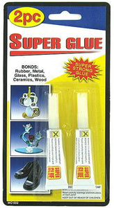 Bulk Buys MO032-72 Super Glue Value Pack on a Blister Card - Pack of 72