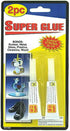Bulk Buys MO032-48 Super Glue Value Pack on a Blister Card - Pack of 48