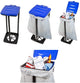 Wakeman Outdoors Portable Garbage Trash Bag Holder - Blue