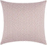 Nourison Mina Victory SW513 Alternative Chevron Mina Victory Decorative Pillow, Rose Gold,20" X 20"