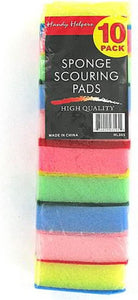 New - Scouring pads with sponge - Case of 48 by handy helpers