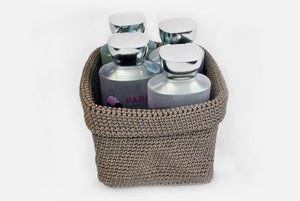 Home Essentials DII Hand Crocheted Storage Baskets for Drawers