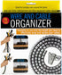 Bulk Buys Home Office Durable Wire and Cable Organizer - 8 Pack