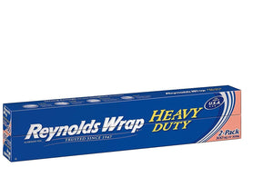 Reynolds Wrap 18" Heavy Duty Aluminum Foil, 150 sq. ft (2 ct.) - (Original from manufacturer - Bulk Discount available)