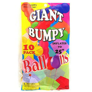 bulk buys Giant Bumpy Balloons - Set of 24