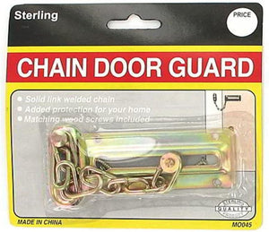 Chain Door Guard With Screw - Case of 96