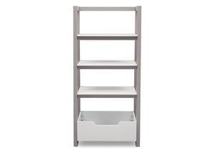 Delta Children Ladder Shelf, White/Grey