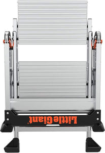 Little Giant Ladders, Jumbo Step, 2-Step, 2 foot, Step Stool, Aluminum, Type 1AA, 375 lbs weight rating, (11902)